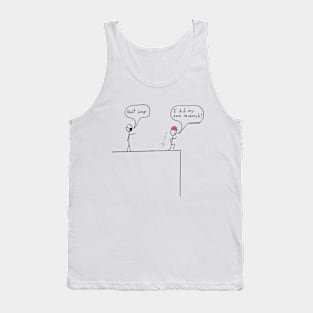 My Own Research (transparent background) Tank Top